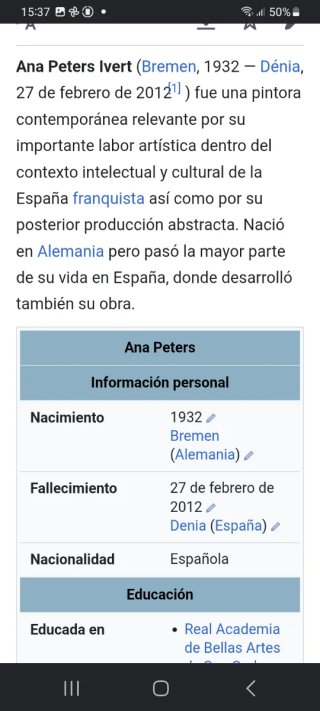 Cuadro Ana Peters