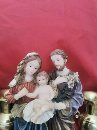 Sagrada Familia 22cm Figura Religiosa