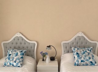 2 cabeceros de cama 90 cm tapizados
