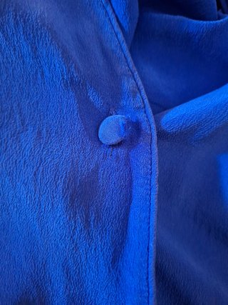 Camicia donna blu taglia 46