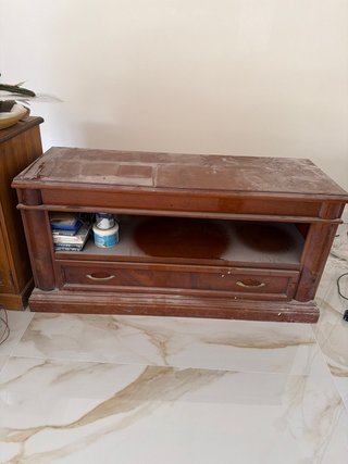 Mueble TV madera salón