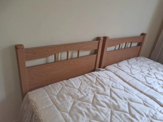 Dormitorio de madera