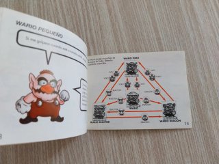 MANUAL WARIO LAND ESPAÑOL NINTENDO GAME BOY