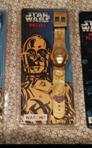 Reloj Star Wars C-3PO o R2-D2, Darth Vader o todos