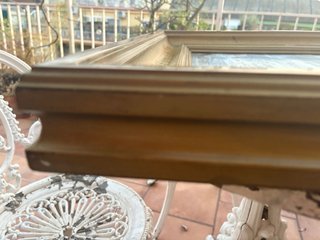 Cuadro antiguo madera maciza