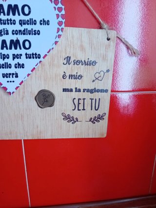 Decorazione a cuore Ti amo