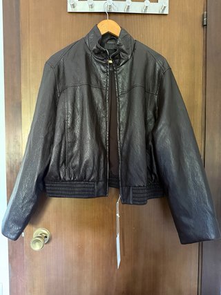 Chaqueta bomber marrón