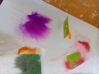 Plumas para manualidades