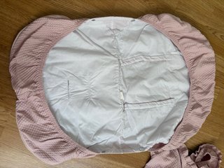 Saco Silla Piqué Rosa rosy fuentes