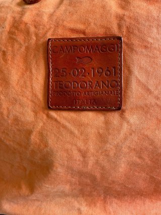 Borsa Campomaggi Arancione in Pelle
