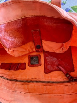 Borsa Campomaggi Arancione in Pelle
