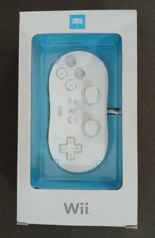 Mando Wii Nintendo Clásico Blanco