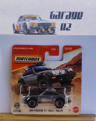 Matchbox 1985 Porsche 911 Rallye 73/125