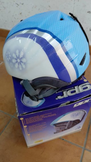 Cascos Esquí Infantiles GPR Azul Talla XS-S