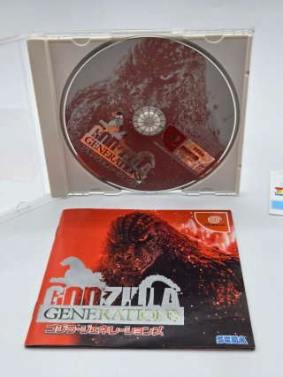 Godzilla Generations Dreamcast Jap NTSC-J
