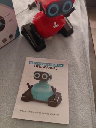 Robot Inteligente Intellecto Rojo