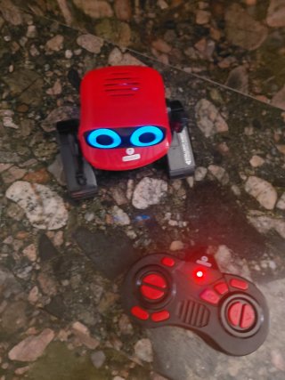 Robot Inteligente Intellecto Rojo