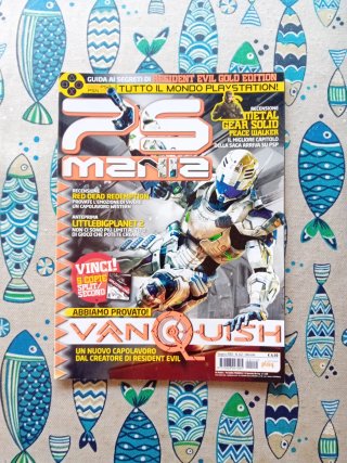 Rivista PS Mania - Resident Evil, Vanquish, Metal