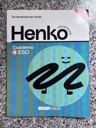 Libro Henko Orientación 4 ESO