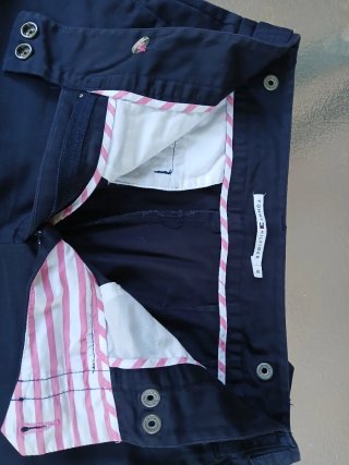 Traje de pantalón azul