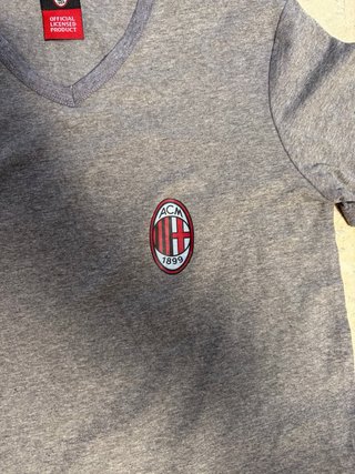 T-shirt AC Milan Grigia Uomo Taglia S