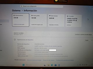 HP Probook 430 G3 8GB RAM 256GB SSD M.2