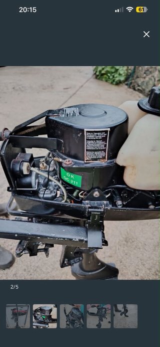Motor fueraborda Mercury 3.3 CV
