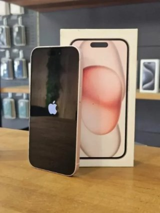 IPHONE 15 128GB ROSA BATE. 100%