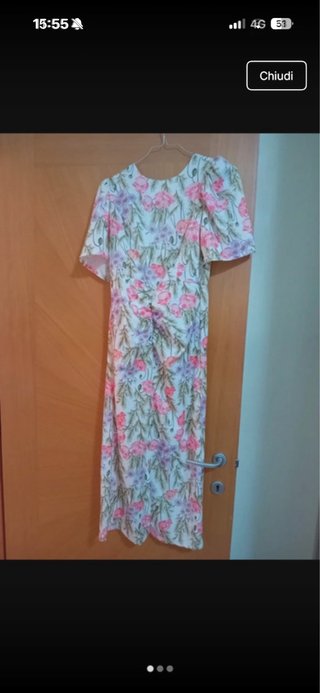 Vestito estivo lungo floreale