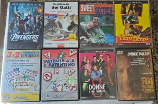 Lotto 14 DVD: Avengers, Gatti, FBI e altri