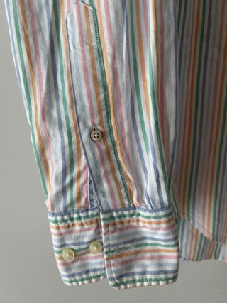 Camisa GANT Oxford Rayas Pastel Talla S