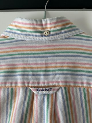 Camisa GANT Oxford Rayas Pastel Talla S