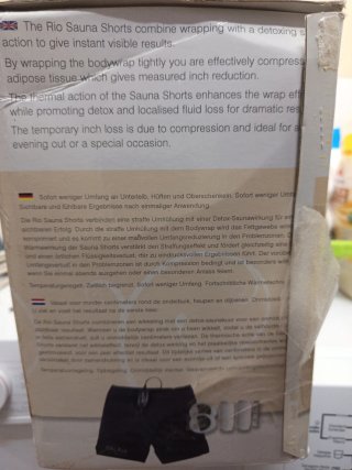 Pantalón Sauna Rio Talla Única Negro