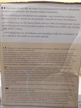 Pantalón Sauna Rio Talla Única Negro