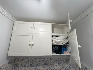 Módulos de pared Ikea blancos