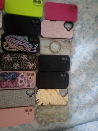 22 fundas iPhone 16 (PRECIO NEGOCIABLE ‼️