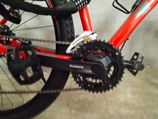 Bicicleta Montaña Roja GT
