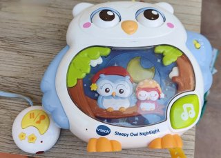 VTech lampara Nocturna Búho Dormilón proyector