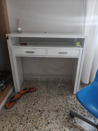 Mueble tocador blanco extraíble