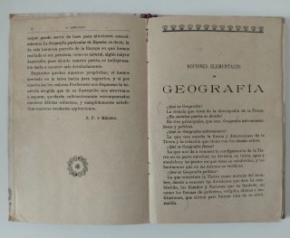 Libro Geografía Universal antiguo 1921 con 4 mapas