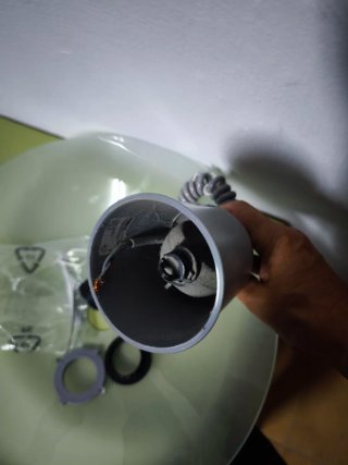 Lámpara techo extensible