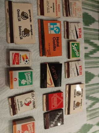 20 Cajas de Cerillas Antiguas Variadas