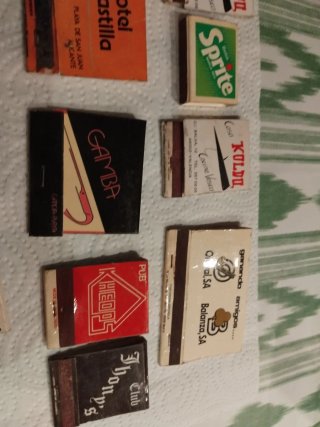 20 Cajas de Cerillas Antiguas Variadas