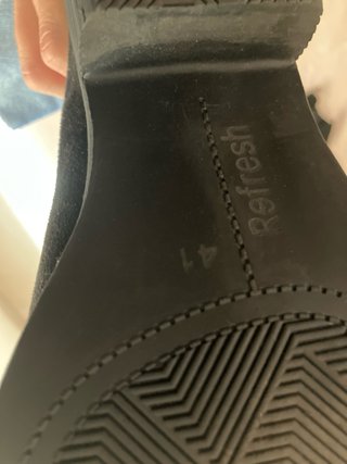 Botines negros Refresh talla 41 – estilo Chelsea