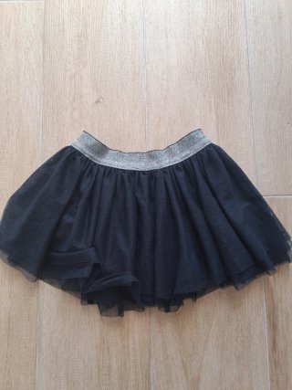 Falda tul niña 4-6 años azul marino