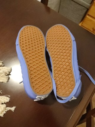 Vans Azules Acolchadas