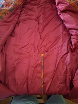 Capotto vintage fantasia geometrica
