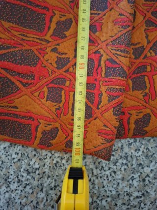 Capotto vintage fantasia geometrica