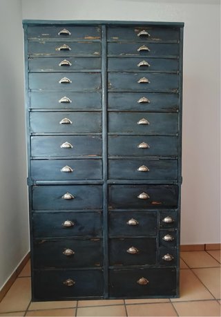 Mueble Cajonera Antiguo