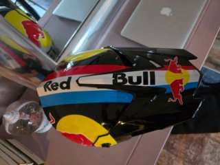 Casco Motocross Red Bull + Gafas Nuevo